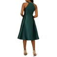 thumbnail image 2 of Adrianna Papell womens  High-Low Solid Midi Dress, 2, 2 of 5