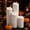 White, variant on Halloween Resin Candle Figurines Gothic Drip Candle Decor Tabletop Ornament Faux Wax Style Decoration Mantel Shelf Party Decor Home Office Festival Display Gift Idea