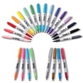 thumbnail image 2 of Sharpie Permanent Markers, Fine Point, Assorted Colors, 24 Count, 2 of 10