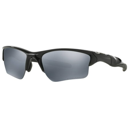 Oakley Mens Half Jacket 2.0 XL Sunglasses , Polished Black Frame/Black Iridium Lens