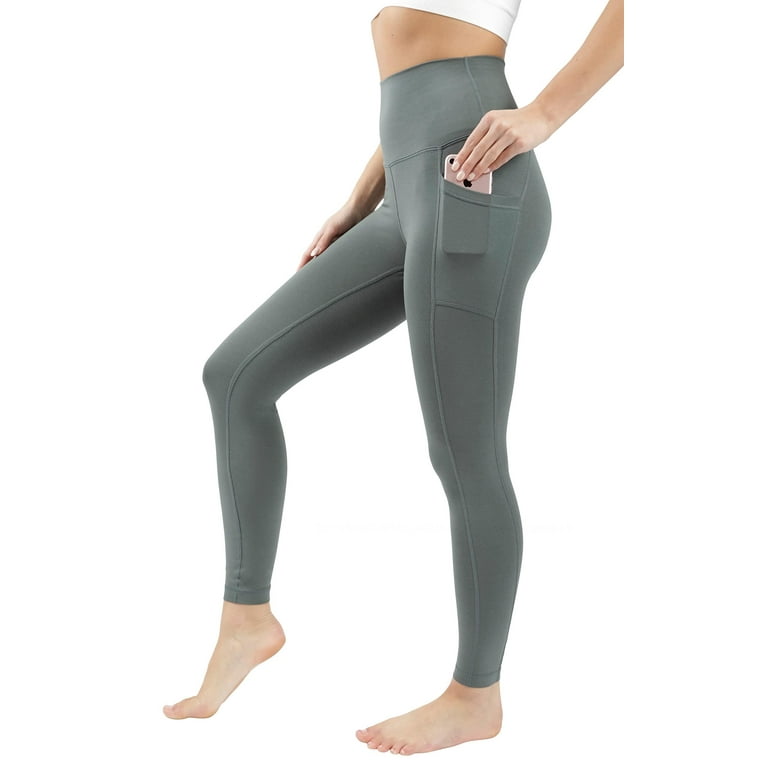 bangyoudaoo High Waist Ankle Length Compression Leggings with Elastic Free  Waistband