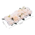 thumbnail image 3 of 10-Pack Champagne Dining Table Flower Centerpieces for Wedding Birthday Banquet Holiday Decoration Photography Background 52*28cm, 3 of 16
