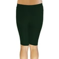 thumbnail image 3 of Vivian's Fashions Legging Shorts - Biker Length, Misses Size (Green, 6X), 3 of 3