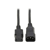 Tripp Lite SJT C14/C13 Computer Power Extension Cord 16 AWG 4' P004-004-13A