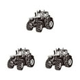 thumbnail image 2 of Thinsony PVC Farm Car Wall Sticker - Suitable For Any Color Walls Easy Installation Waterproof black 3Set, 2 of 6