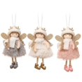 thumbnail image 1 of Christmas antler plush doll pendant Christmas tree ornaments party ornaments~, 1 of 5
