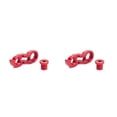 thumbnail image 2 of Yuarrent RISK Hanger Extender Kit Convertidor Suspensión de volante resistente al desgaste Cassette Gear Tail Hook Extender Rueda libre Gancho Rojo 2piezas, 2 of 6