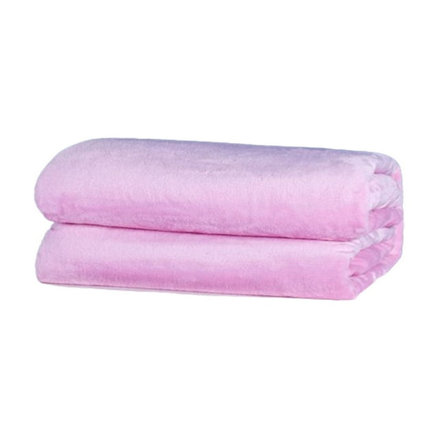 Christmas Ornaments 100X150cm Super Soft Warm Solid Warm Fleece Blanket Throw Rug Sofa Bedding