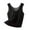 Black, variant on Besolor Pajamas Tank Tops for Women Crewneck Front Pleated Sleeveless Shirts Summer Casual Loose Lightweight Thin Sleepwear Tee Tanks