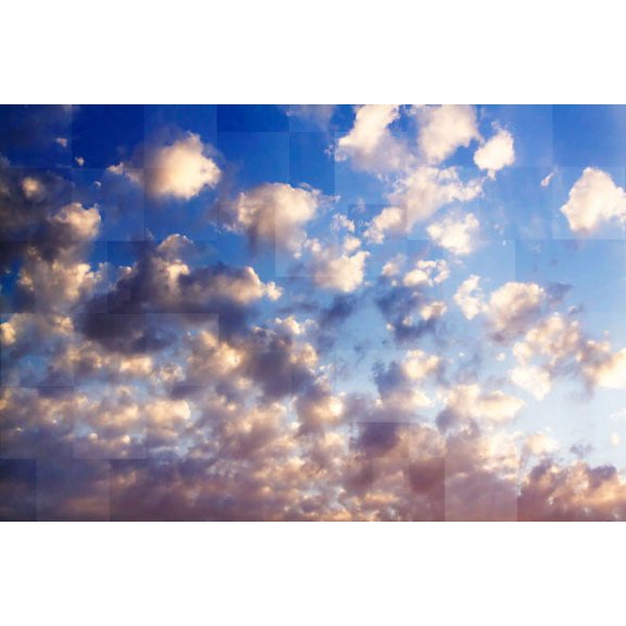 Gango Home Decor Waking Clouds II by Alan Hausenflock (Printed on Paper); One 36x24in Fine Art Paper Giclee Print