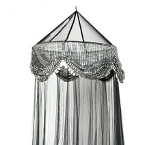 OctoRose ® Princess Sequnin Bed Canopy Mosquito Net for Bed, Dressing Room, Out Door Events