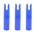 thumbnail image 1 of 50Pcs Portable Plastic Bow  Nock Insert Tail Archery Accessory for 6mm Shaftment, 1 of 7