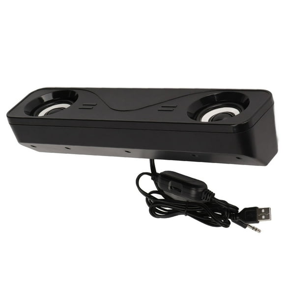 Desktop Speaker, Double Speakers Home Speaker Anti Interference Stereo For PC For Laptop