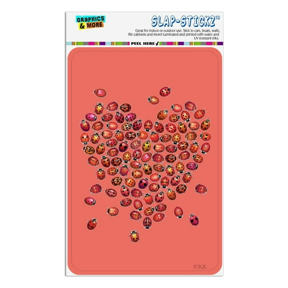 Red Heart Lady Bugs Love Valentine Home Business Office Sign