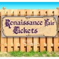 thumbnail image 1 of Renaissance Fair Tickets 13 oz Vinyl Banner With Metal Grommets, 1 of 4