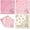 Pink, variant on 120Pcs Paisley Cocktail Napkins Western Bandana Paper Napkins Apricot Pink Cowgirl Party Beverage Napkin for for Wild One Yeehaw Bday Rodeo Bachelorette Birthday