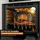 thumbnail image 5 of Horno de pared COSTWAY 24 eléctrico empotrado, 70 L, 2300 W, inoxidable, 5 of 9