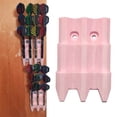 thumbnail image 5 of Hearthoom Holder Wall Mount, Mop Storage Tool Racks, Broom Hanger Tool Organizer for Garage, Kitchen, Garden, Laundry Room Yard Pink*3, 5 of 5