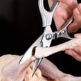 thumbnail image 5 of KLYNE - ?New?Sk5 Kitchen Scissors - Cut Poultry, Chicken Bone, Meat, Fish, Bottle Opener, 5 of 6