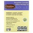 thumbnail image 2 of Celestial Seasonings, Herbal Tea, Sleepytime Lavender, Caffeine Free , 20 Tea Bags, 1.1 oz (30 g) Pack of 2, 2 of 2