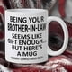 thumbnail image 1 of Taza de café de cerámica de 325 ml | Diseño original con letras del alfabeto | Apto para microondas y lavavajillas | Regalo único para militares, hombres, mujeres, familiares, amigos, compañeros, 1 of 5