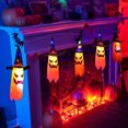 thumbnail image 6 of Wovilon Halloween Tree LED Witch Hat Halloween String Lights DIY Pendant Horror Lamp, 6 of 9