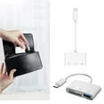 Mobile Phone TF/SD Card Reader Type C Three In One USB Camera Multi