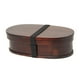 thumbnail image 5 of Fiambrera portátil con correa Caja de dulces con tapas, tazón de vajilla, contenedor de almacenamiento de alimentos de madera, para picnics en el , estilo F opcional Macarena Caja de almuerzo, 5 of 8