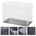 thumbnail image 3 of Raindrops Clear Display Case 1 Set Acrylic Transparent Square For Mini Figures Collectors, 3 of 8