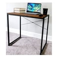 thumbnail image 2 of 30 Inch Small Rectangular Computer Desk for Home, Office and Study, Black, 2 of 6