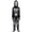 Black, variant on REDARER Kids Skeleton Cosplay Full‑Body Jumpsuit with Hood Mask Gloves and Foot Covers for Halloween Fancy Dress Role Play Themed Party Outfit,7-8 Years