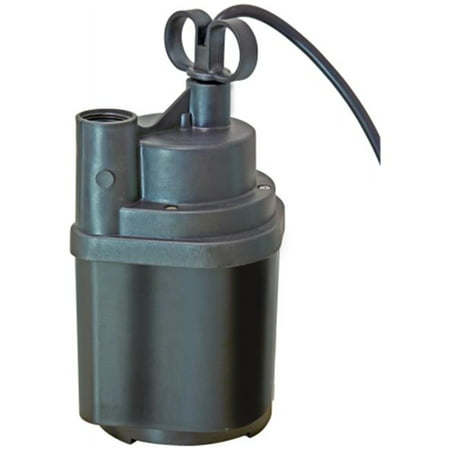 1/6 HP Plastic Submersible Utility Pump