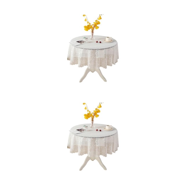 Cateissary El estilo se une en una versátil colección de manteles redondos Elegante mantel Type13 NO13