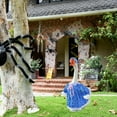 thumbnail image 5 of Tarmeek Halloween Porch Goose Outfits, Halloween & Thanksgiving Dress for Outdoor Decor Costume, Yard Goose Clothes Pumpkin Print Outfit for 23 Inch Statue Patio Garden Decoration Goose Outfit, 5 of 6