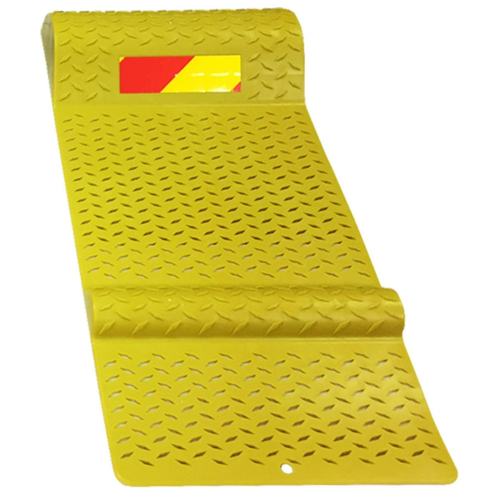 Parking Mat Guide Home Garage Color Yellow Electriduct 2 pack