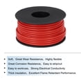 thumbnail image 3 of Uxcell 18 Gauge Silicone Wire 18AWG Electrical Wire Stranded Tinned Copper High Temp Hookup Spool 49.2ft Red, 3 of 7