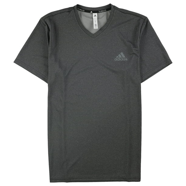 Adidas Adidas Mens Climalite Basic TShirt, Grey, Large