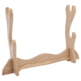 thumbnail image 1 of Khaki Two-tier Sword Stand Made of Synthetic Material for Home Use and Collection Organization, 1 of 4