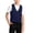 Dark Blue, variant on Boys Formal Suit Vest Sleeveless Blazer Jacket Button Down Dress Waistcoat with Pockets For Uniform School Party Prom Wedding 4-14 Years
