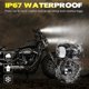 thumbnail image 3 of Motorcycle Led Headlight Projector Lens Dual Color Atv Scooter Driving For Cafe Light Auxiliary Lam, 3 of 5