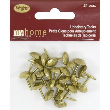 Upholstery Tacks, 24pk, Gold