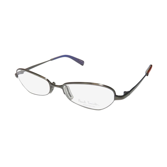 NEW PAUL SMITH 173 WOMENS/LADIES CAT EYE FULL-RIM ANTIQUE GRAY "CAT EYE SCHOOL TEACHER" SHAPE FRAME DEMO LENSES 48-16-130 EYEGLASSES/EYEWEAR