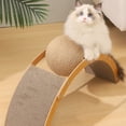 thumbnail image 3 of Cat Scratching Board Arch Bridge Design Claw Resistant Long-lasting Corrugated Paper Claw Grinder Furniture Protector Arched Cat Scratch Ball, 3 of 5