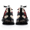 thumbnail image 6 of Red Flower Center Mandala Walking Shoes for Men Woman Lightweight Tennis Fashion Elastic Sports Shoes Cushion Basketball Shoes, 6 of 7