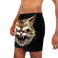 thumbnail image 6 of Gamivast Swim Trunks for Men Funny Graphic Swim Shorts Beach Shorts Quick Dry Lightweight Drawstring Summer Swimwear with Pockets Novelty Design, 6 of 6