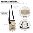 thumbnail image 6 of HELLHERO (Bag Only) Crossbody Bag Polyester, Trendy Crossbody Sling Bags, Turtle Starfish Wood, 6 of 7