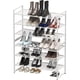 thumbnail image 3 of Simple Houseware Estante organizador apilable para zapatos de 3 niveles, color blanco, 3 of 6