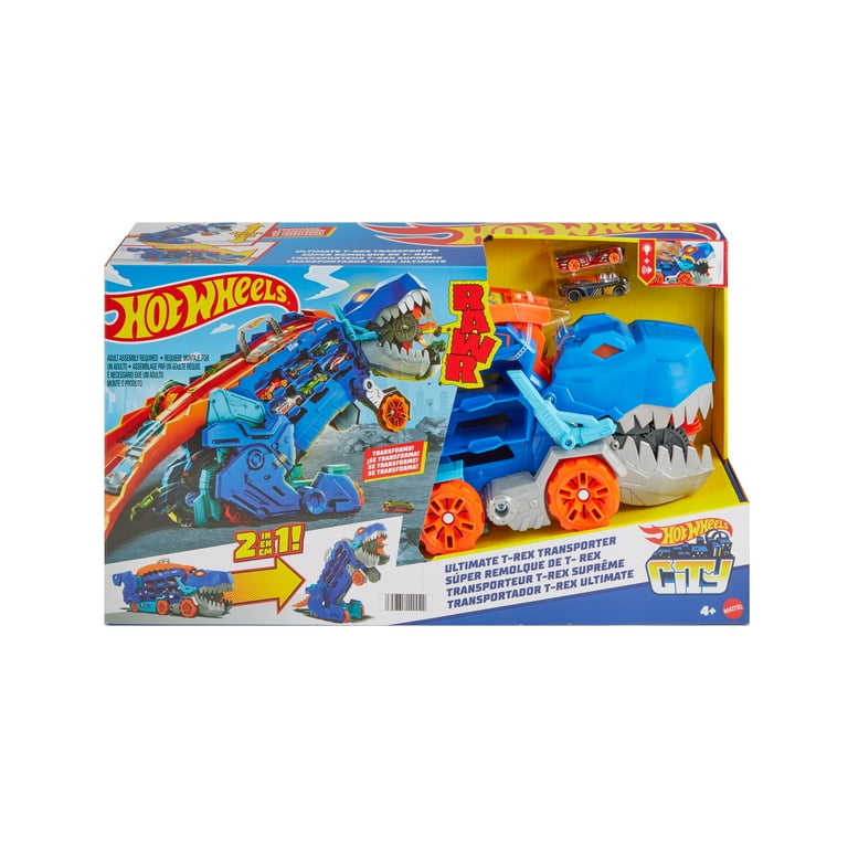 Amazon.com: Hot Wheels City Track Set with 1 Toy Car, Race