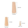 thumbnail image 2 of DEEPCRAFF 10Pcs Wood Marine Drain Plug Lightweight Durable Boat Scupper Stopper Kayak Canoe Accessory for Decor, 2 of 6