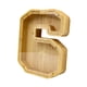thumbnail image 3 of Alcancía de madera, caja para ahorrar dinero, tarro transparente para dinero para cumpleaños de adultos. Estilo B, 3 of 9